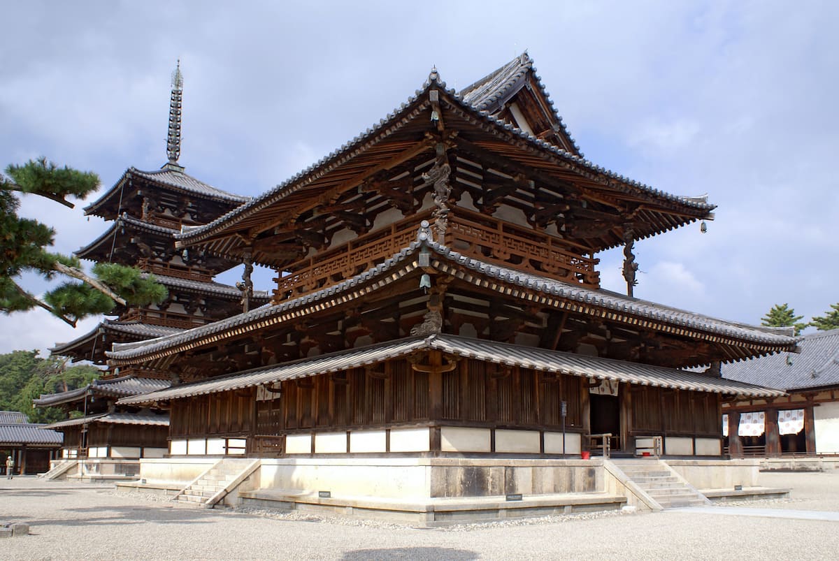 Templo budista de Horyu-ji, Japón